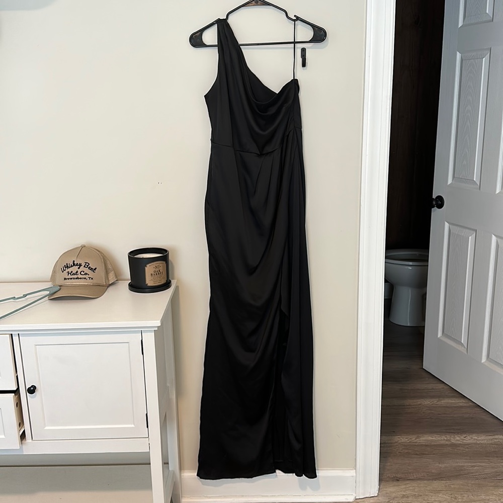Black formal dress